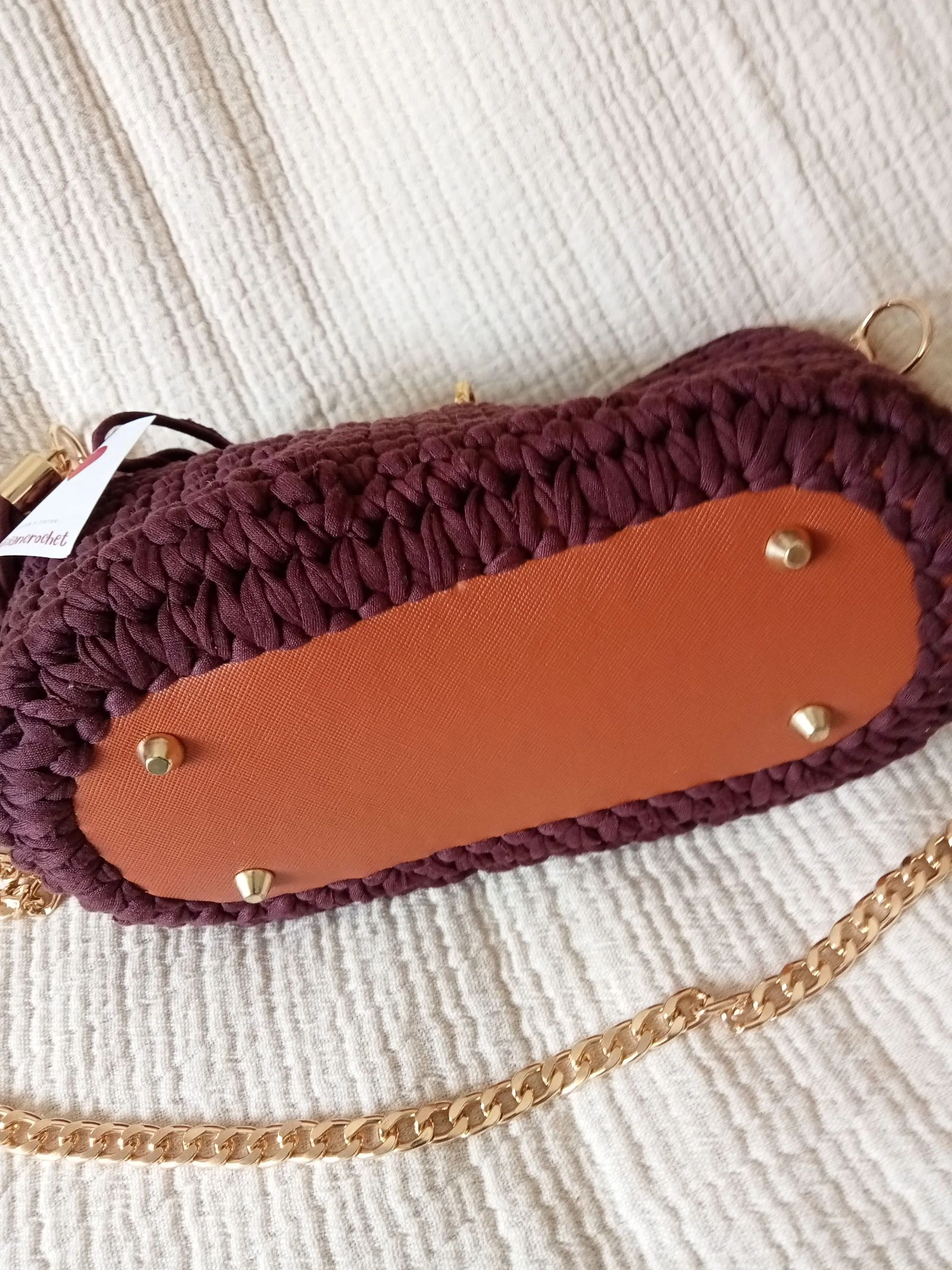 Handmade brown bag – photo 4